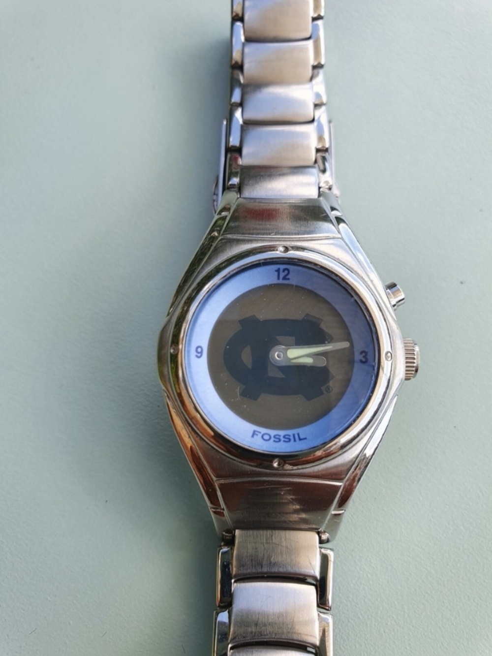 Ladies Fossil Kaleido Watch North Carolina L12377.Blue Dial
